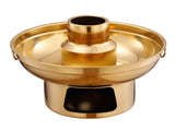 22cm 410 Stainless Steel Dessert Pan Dry Dessert Container Pot Fruit Bowl Fountain Fondue for V1294-YM0901-3118240131611