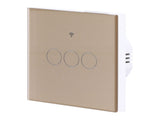 For Tuya Zigbee Light Switch 3Gang EU Remote Control Touch Switch 100240V 50HZ/60HZ V1294-YM0901-3113210139113