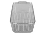 Plastic Box Stackable Refrigerator Kitchen Clear Plastic Fruit Vegetable Preservation V1294-YM0523-3117220041512