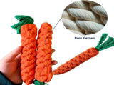 5 Pack Dog Chew Toys - 100% Cotton Material - Durable Bite-Resistant for Teeth Cleaning and V1258-DP02-BOL-58