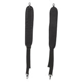 2-Pack Black Replacement Instrument Case Straps, Lightweight and Portable for Guitars, Violins, V1192-AZ-W-22356