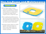 Replacement Pond Filter Sponge Compatible with Anbull/VIVOHOME 950/1370GPH Pond Filter Pump V1258-DP02-F-355