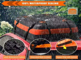 15 Cubic Feet Rooftop Cargo Carrier Bag - Foldable Car Rooftop Luggage Bag with Waterproof Sealing, V888-ELOSUNG55538