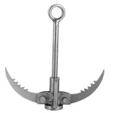 Multifunctional Stainless Steel Grappling Hook Folding Survival Claw for Outdoor Camping Hiking Tree V1294-YM0901-3111200169311