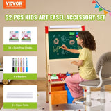 VEVOR Easel Accessory Set Chalk & Markers & Paper Rolls 32PCS for Standing Easel V952-MZKETHJPJBBH0DQ35V0