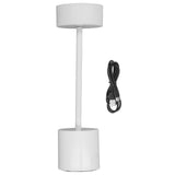 Cordless Table Lamp Touch Control Stepless Dimming 3 Light Modes 2000mAh USB Charge LED Desk Lamp V1294-YM0901-3119230136112