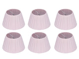 6pcs Chandelier Cloth Lampshade Wall Lamp Clip On Cover Shades Modern Simple Decoration for Home V1294-YM0718-3119200177811
