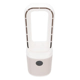 Bladeless Desk Fan with Humidifier 9 Speeds Quiet Misting Oscillating Small Cooling Turbo Fan with V1294-YM0901-3113250071011
