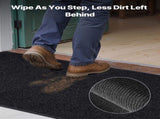 Front Door Mat, 1829 x 1219 mm Commercial Floor Mat for Indoor and Outdoor, Stylish Striped V952-ZTWDT64FTHHS2EPDZ001V0
