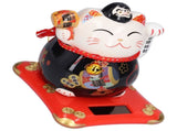 6in Fortune Cat Ceramic Waving Lucky Cat Ornament Home Decoration for Bedroom Car OfficeType 3 V1294-YM0523-3115210229413