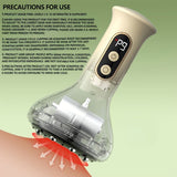 Cupping Glass Massage Tool Gua Sha Heating Relaxation Wellness Device Muscle V1106-DSZ-SD-86