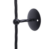 Wall Mount Candle Holder European Style Metal Spiral Candlestick Holder for Porch Bedroom Dining V1294-YM0901-3115250004612