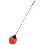 Inflatable Ball Swing Seat 29cm/11.4in Red Small with Hanging Rope Chain for Indoor Outdoor Garden V1294-YM0714-3116210074011