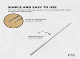 2x 8" Silver Rods 12 Gauge 99.99% High Purity Fine Soft Wire Colloidal Electrode V238-SUPDZ-31949057359952