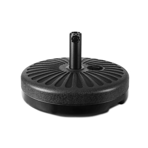 Instahut 51cm Outdoor Umbrella Base Round Stand Pod BASE-POLE-51X12