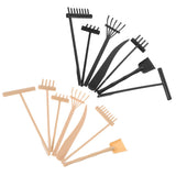Worgeous 14pcs Mini Plastic Rakes Small Garden Rakes for Sand Table Crafts and Adornments Tools Set V1189-WXFWAL-20260326-02209