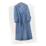 100 Pcs Hanging Garment Single Use Dustproof 60x120cm PE Material Semi Transparent Hanging Suit V1294-YM0521-3117220291411