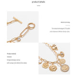 Celestial Magic Jewelry Set - Gold Tone Iron and Zinc Alloy V888-ELOSUNG56174-4