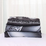 Nero Biker Skull Rose Quilt / Doona / Duvet Cover set V745-AQ041800D3