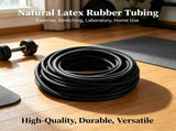 1 Roll Natural Latex Rubber Tubing, 1/4" OD Surgical Tubing Slingshot Bands V1192-AZ-W-18090