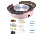 Mini Pottery, 158 mm Turntable, Forward and Reverse Rotation, Adjustable Speed, Electric Clay V952-ETLPJYXFSWJBLVJCA001V3