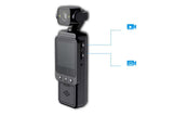 Body Camera Mini Body Cam with WiFi Record for Travel Pet Proof Walk V1263-JX-6758