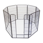 YES4PETS 4 Panel 120 cm Heavy Duty Pet Dog Cat Rabbit Exercise Extension Playpen Puppy Rabbit Fence V278-1-X-HPL120-4-A