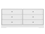 Artiss 6 Chest of Drawers - LEIF White FUR-U-CDR-6D-WH-AB