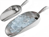 24oz 85oz Metal Scoops or Ice Machine - Large Aluminum Ice Scoop Bundle - Hand Wash Only V1259-DP01-F-508