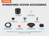 DWC Hydroponics Grow, Hydroponic Growing, Deep Water Culture 5-Gallon 4 Buckets, DWC V952-SSSPXTYX4110VW1XKV3