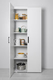 STOCKHOLM UNIVERSAL STORAGE CUPBOARD - VJ PANEL - DECO BLACK HANDLE V164-ECS1VBDB