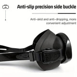 Professional adult small face free diving mask snorkeling mask box set, high-definition tempered V1102-HEQSJ-001