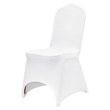 Stretch Spandex Folding Chair Covers, Universal Fitted Arched Front Cover, Removable Washable V952-100PCSGXBSYT00001V0