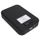 Portable Safe Box Steel Plate Fast Access Biometric Fingerprint Security Case with Combination Code V1294-YM0901-3117240196111