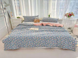 AYktou Reversible Patchworks Queen Size, 78.74x59.05in Lightweight Plaid Bedspreads Coverlets V1189-WXFWAL-20260326-03127