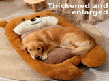 dog bed, bear shaped bed, thickened bed, enlarged bed, all season bed, comfortable V1106-136-49986-DAR-L-10KG