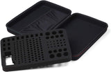 Black EVA Battery Organizer Case with Zipper, Holds 146 Batteries , Compact V1259-DP01-A-3754