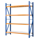 Giantz 2.4Mx2M Garage Shelving Warehouse Rack Pallet Racking Storage Shelf Blue WR-F-20246-200BO-ABC