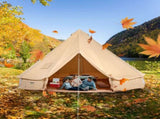 Canvas Bell Tent 5m/16.4ft 4-Season Camping Yurt Tent with Stove Jack V952-FBZXZP5MMGBZ364SNV0