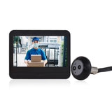 WiFi Video Doorbell for Apartment Peephole Camera 4.3-inch Color Display Screen Smart TY APP 1080P V1294-YM0901-HS7013