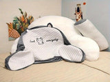 1 includes pillow core for comfortable back support, ergonomic lumbar support, soft cartoon V1232-SSKZ003