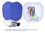New Portable Electric Clothes Drying Machine Fast Dryer Folder Dryer Bag Home V1294-YM0901-US-JYA02477