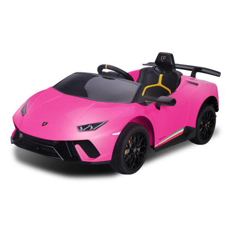 Kahuna Lamborghini Performante Kids Electric Ride On Car Remote Control Pink CAR-LAM-PK