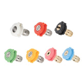 Car Washing Machine 1/4 Nozzle High Pressure Nozzle Fan-Shaped Quick Fittings 2.0 mm V1189-LWWAL-20260327-05000