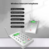 Wireless Intercom System Smart Digital Voice Calling Machine Wireless Office Intercom Machine V1294-YM0901-HS6964S-3