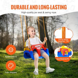 VEVOR 3-in-1 Toddler Swing Seat Baby Swing Seat with Adjustable Ropes Snap Hooks V952-3H1YYEQQZYSHC367VV0