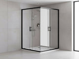 900 x 900mm Sliding Door Nano Safety Glass Shower Screen By Della Francesca V63-829471