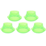 10Pcs Slug Collars PP Green Transparent Slug Snail Protective Collar Garden Cloches for Household V1294-YM0901-3111240249611