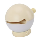 Wooden Fish Night Light Rechargeable Cordless Dimmable with Cute Stickers 3 Level Brightness Bedside V1294-YM0901-3115250014912