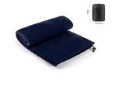 Dark Blue Versatile Double-Sided Fleece Bag Liner - Lightweight & Portable Travel Blanket for V888-ELOSUNG32571